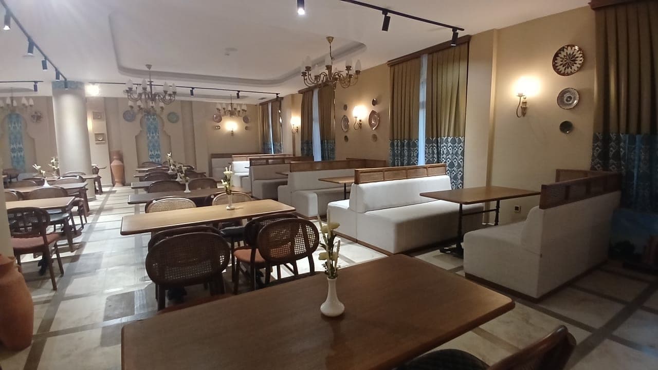 Lobby interior at Mecca Boutique Hotel